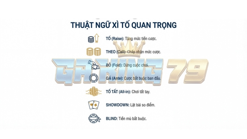 cac thuat ngu xi to quan trong Các thuật ngữ Xì Tố quan trọng
