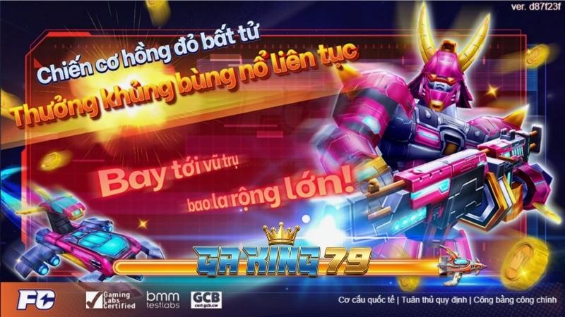 Giới thiệu game Bắn Cá Vũ Trụ GAKING79 chủ đề Sci-Fi độc đáo