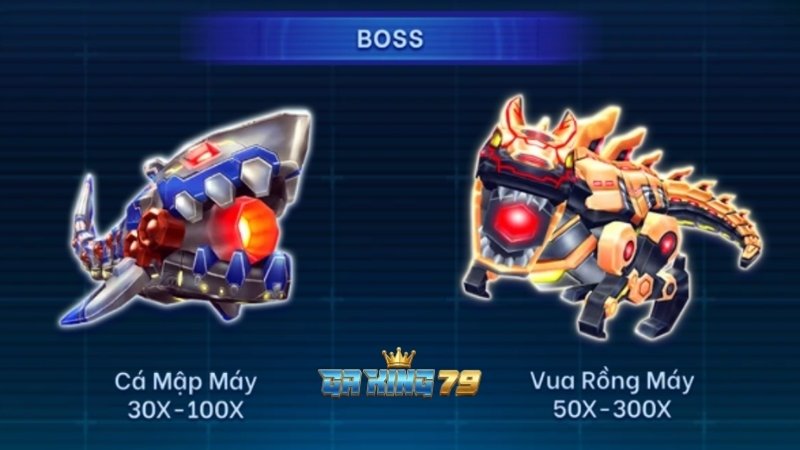 Hệ thống Boss khủng trong Bắn Cá Vũ Trụ GAKING79