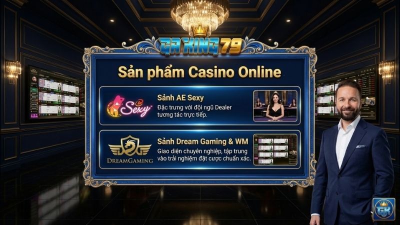 san pham casino online Sản phẩm Casino Online tại GAKING79