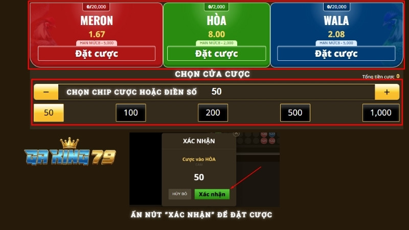 Thao tác đặt cược đơn giản trên mọi thiết bị, phù hợp với mọi đối tượng người chơi.