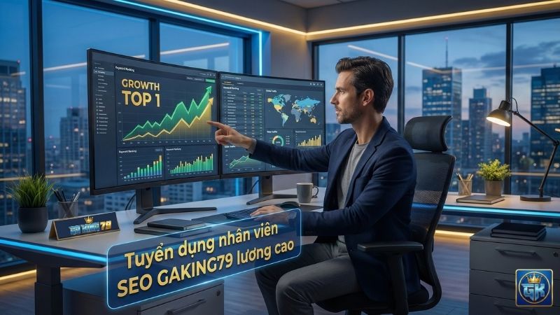 Tuyển dụng nhân viên SEO GAKING79 lương cao