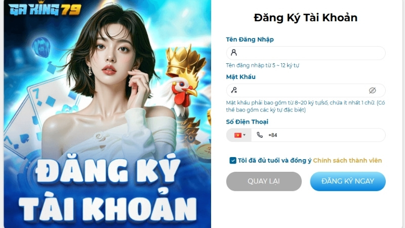 Hướng dẫn cách đăng ký tài khoản